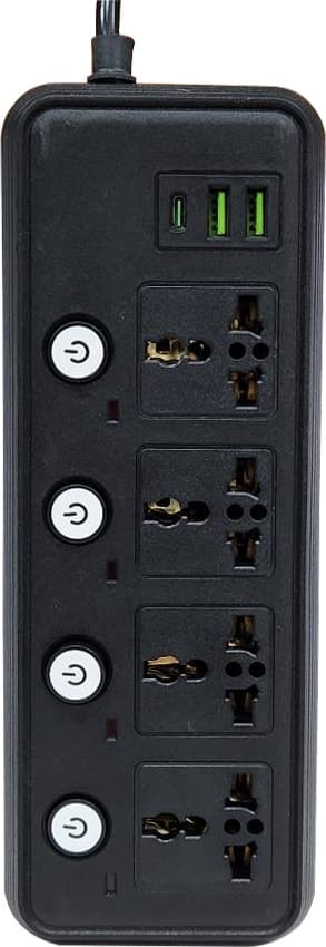 Filtro de Linha Satellite A-R242U 4 Tomadas USB/TC (2 Metros)