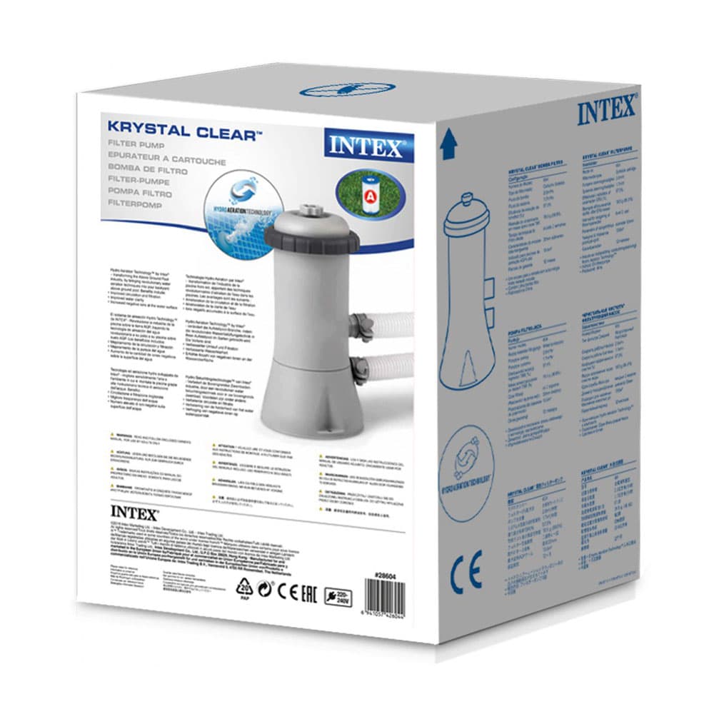 Filtro Intex 2006 L/h para Piscinas 220V