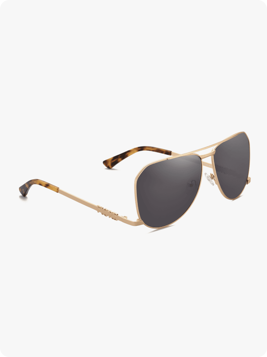 Óculos de Sol Fiore S0341 Dourado/Preto