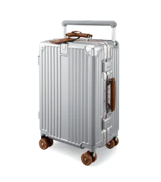Fiore Maleta FL1009 20" Carry On Plateado/marron