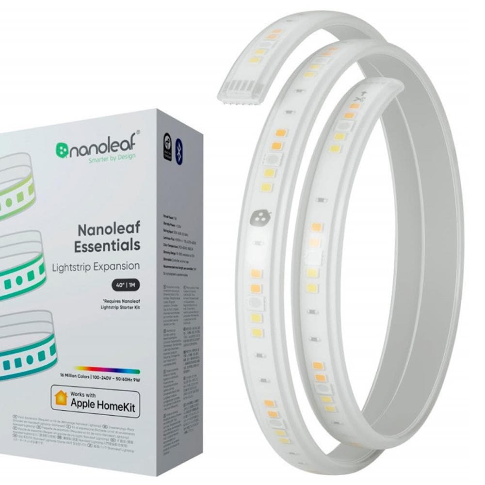 Fita de LED Nanoleaf Essentials RGB Expansão 1M 1600 Lumens 30W