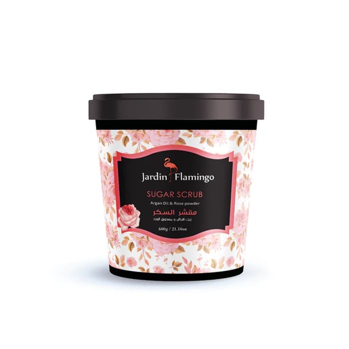 Esfoliante Corporal Flamingo Sugar Scrub Argan Oil And Rose 600G