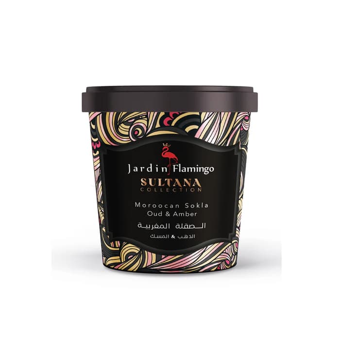 Esfoliante Corporal Flamingo Sugar Scrub Sultana Oud e Âmbar 600G