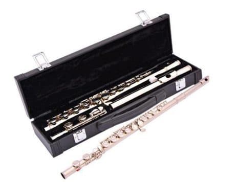 Flauta Transversal Kaysen Silver Metal 16C
