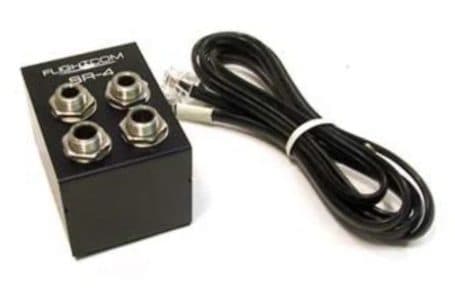 Módulo de Expansão Intercom Portable Flightcom Iisx