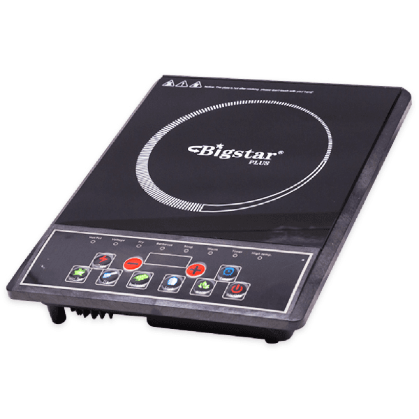 Fogareiro Elétrico Infravermelho Bigstar Bsp-02P 1400W 110V Preto