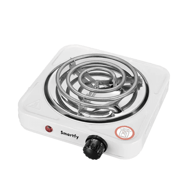 Fogão Elétrico Smartfy FG01W 1 Boca 1000W Branco 110V