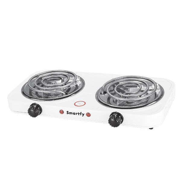 Fogão Elétrico Smartfy FG03W / 2 Bocas / 2000W / 220V ~ 50Hz - Branco