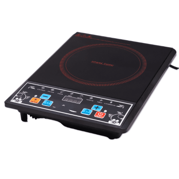 Fogareiro Infravermelho Portátil Ic-606 220V 2200W 1 Boca Preto