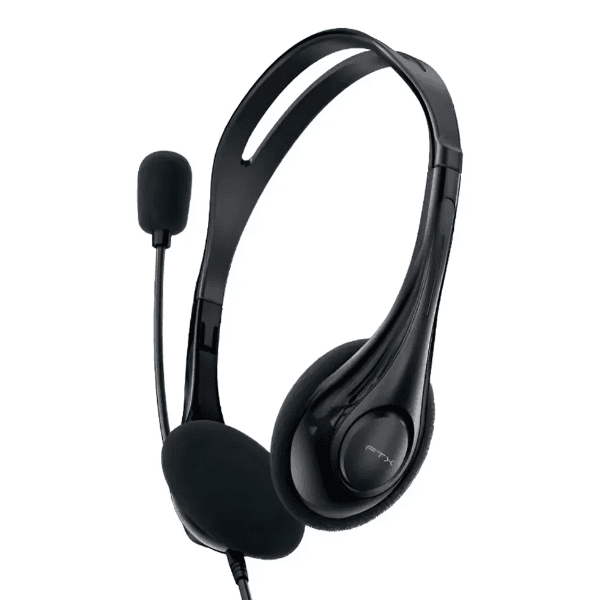 Fone de Ouvido com Fio Ftx H56-Bk com Microfone / USB - Preto
