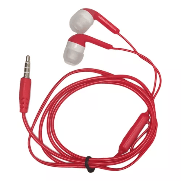 Fone de Ouvido Inova Blg-Fon0008 3.5Mm P2 Vermelho