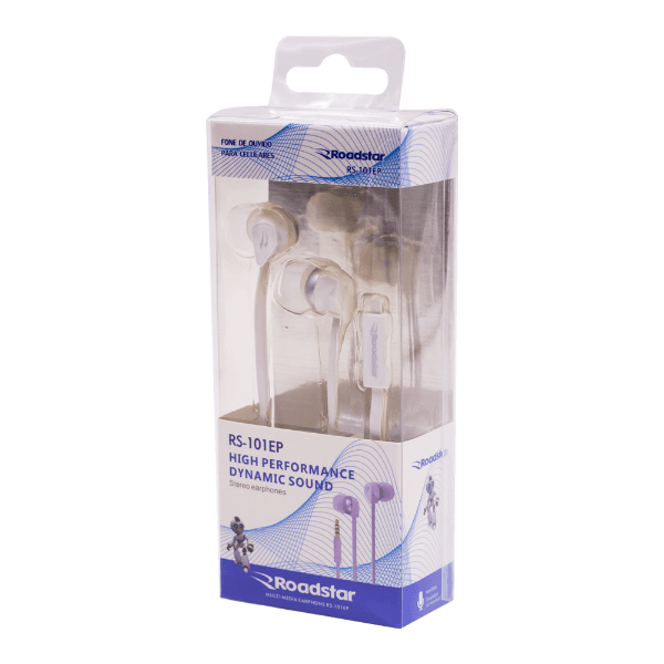 Fone de Ouvido Roadstar Rs-101EP P2 Branco
