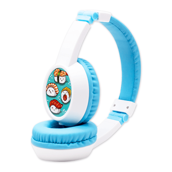Fones de Ouvido Crayola Tech Headphones Cr-BT200H / P2 Azul Claro Branco