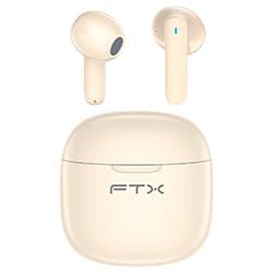 Fones de Ouvido Ftx E68-Bg Enc Tws Bluetooth - Bege