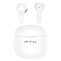 Fone de Ouvido FTX E68-WH ENC TWS Bluetooth - Branco