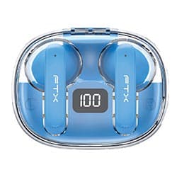 Fone de Ouvido FTX E80-BL ENC TWS Buetooth - Azul