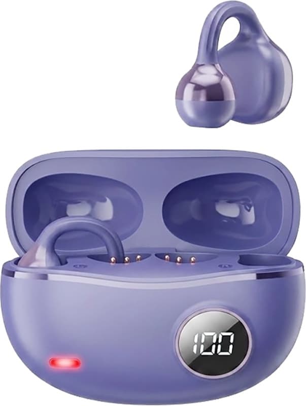 Fone de Ouvido HYE H2PRO Stereo Earphone TWS / Bluetooth - Roxo