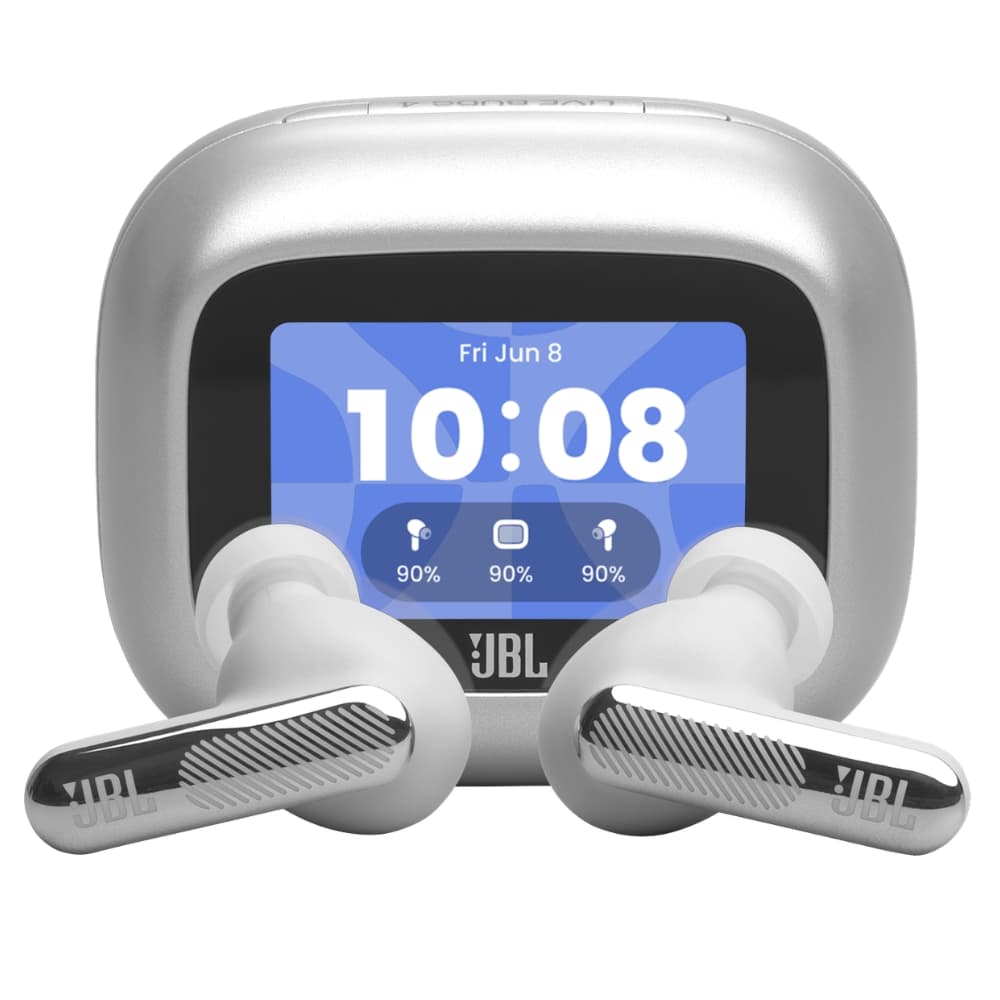 Fone de Ouvido JBL Live Beam 4 Bluetooth Prateado