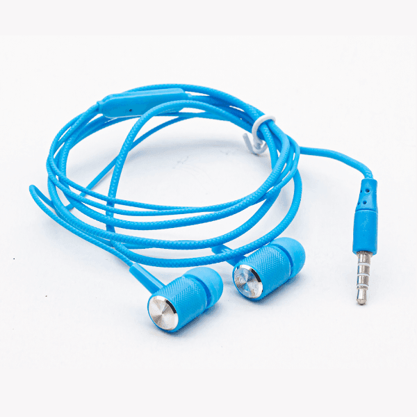 Fone de Ouvido Luo Lu-A04 Conector 3.5Mm Azul
