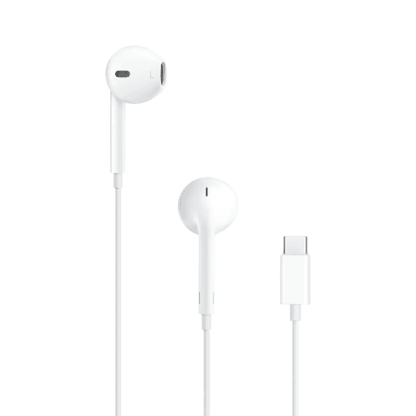 Fones de Ouvido Sem Fio Apple Earpods MTJY3ZM/A USB-C Branco