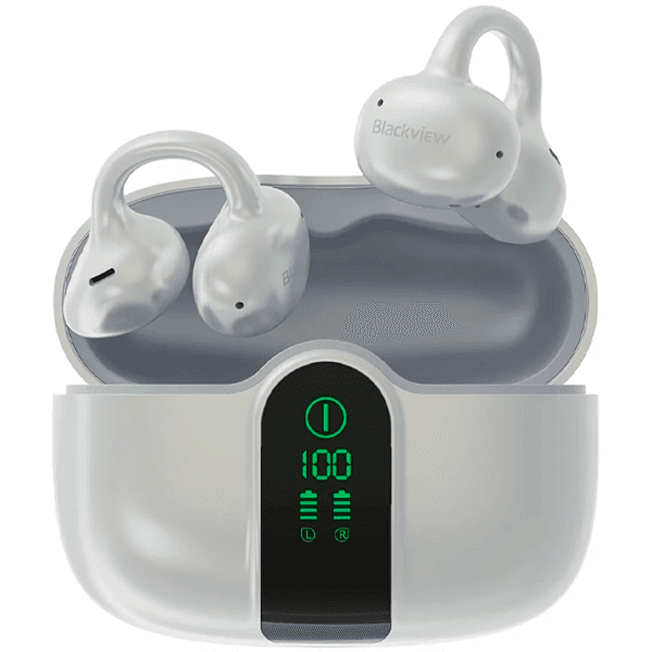 Fones de Ouvido Sem Fio Blackview Airbuds 15 Bluetooth - Frost White