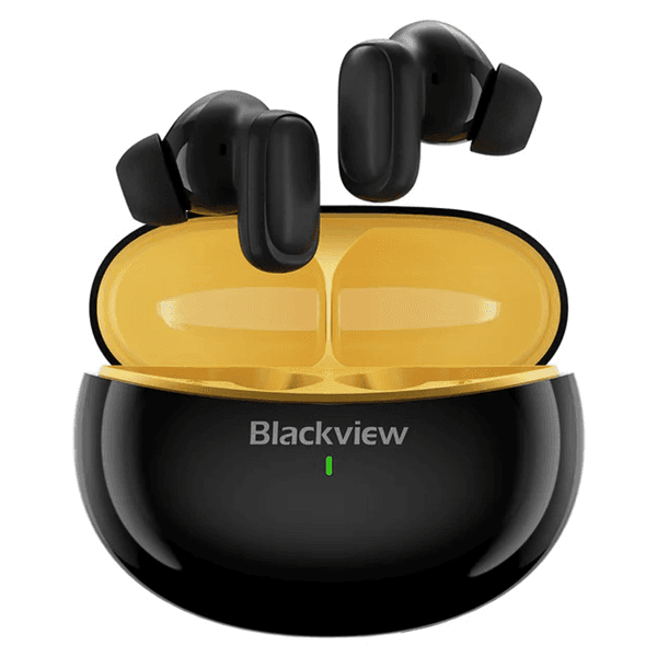 Fones de Ouvido Sem Fio Blackview AirBuds 30 Wireless Com Bluetooth Preto