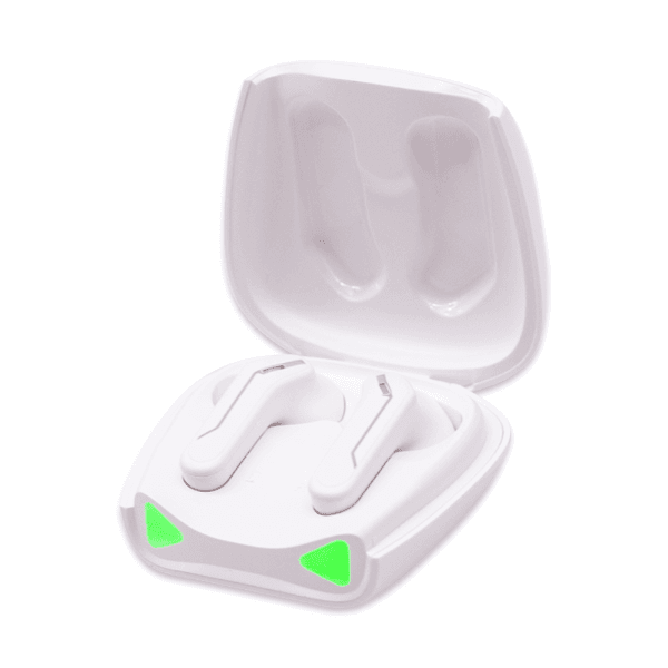 Fone de Ouvido Sem Fio Keen Air Car Gaming Headset com Bluetooth 5.1 / 30Mah - Branco