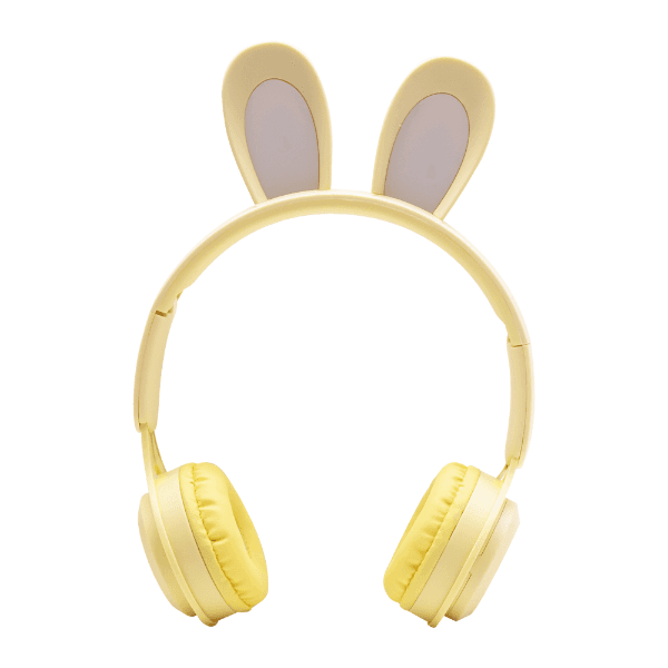 Fone de Ouvido Sem Fio Stereo Headphone Mz-08R Com Bluetooth 400Mah Amarelo