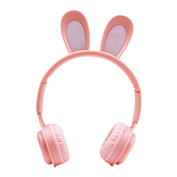Fone de Ouvido Sem Fio Stereo Headphone Mz-08R Com Bluetooth 400Mah Rosa