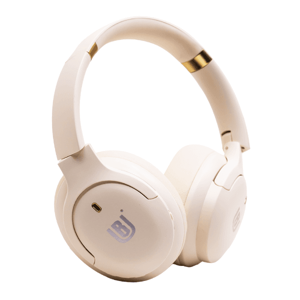 Fones de Ouvido Sem Fio Ur Ea-01 Com Bluetooth 5.3 / Anc - Bege