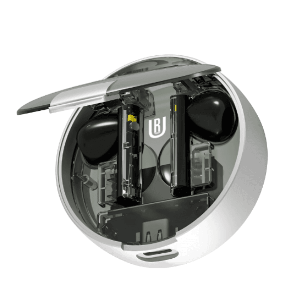 Fone de Ouvido Sem Fio Ur J70 Stereo Headset Bluetooth 5.3 Prata