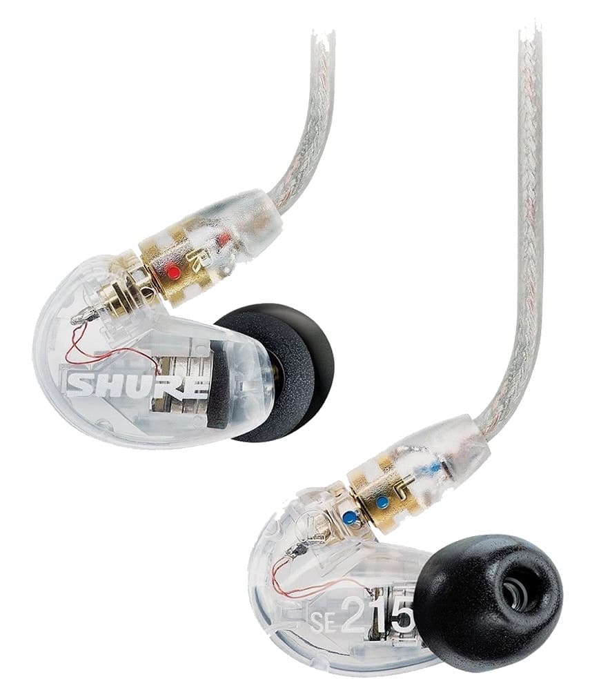 Fones de Ouvido Shure Se215-Cl Transparente