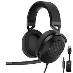 Fone Gamer Corsair Hs65 Com Fio - Preto