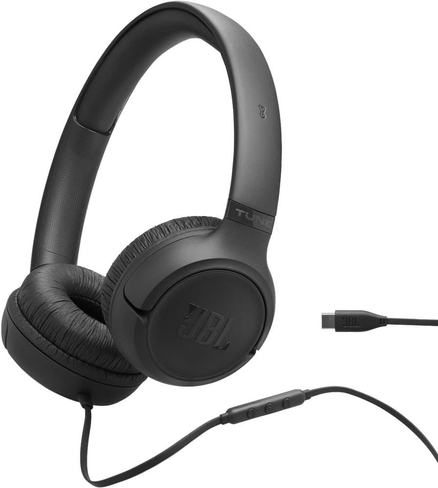 Fone Gamer JBL Tune 530C / Com Fio - Preto