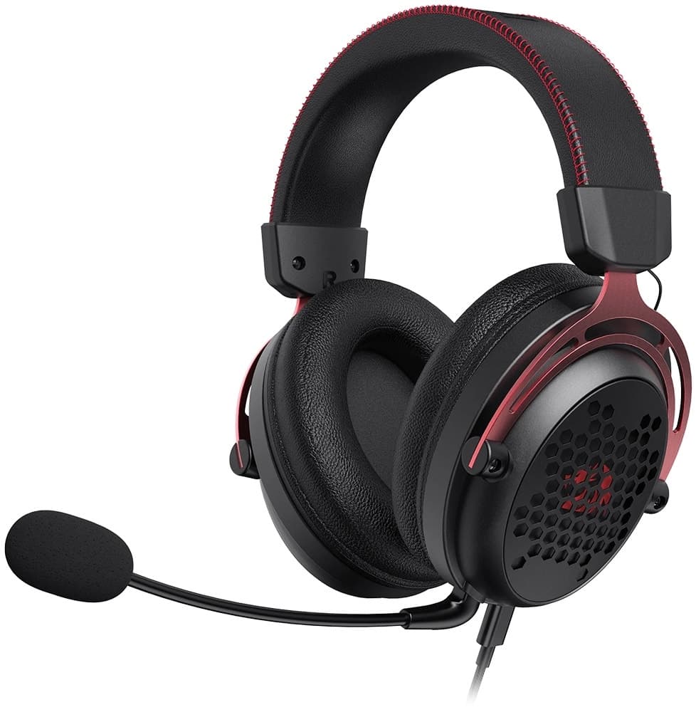 Fone Gamer Redragon H386 Diomedes / Com Fio - Preto