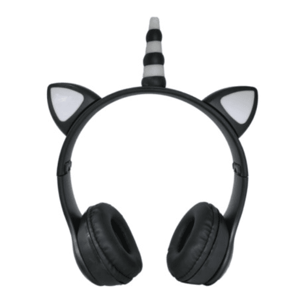 Fone de Ouvido Sem Fio Jst-J47 Unicornio Stereo Sound Headset Com Bluetooth V5.0 Preto