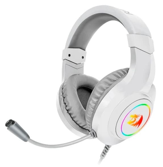 Fones de Ouvido Redragon H260W-RGB Hylas 3.5Mm Branco