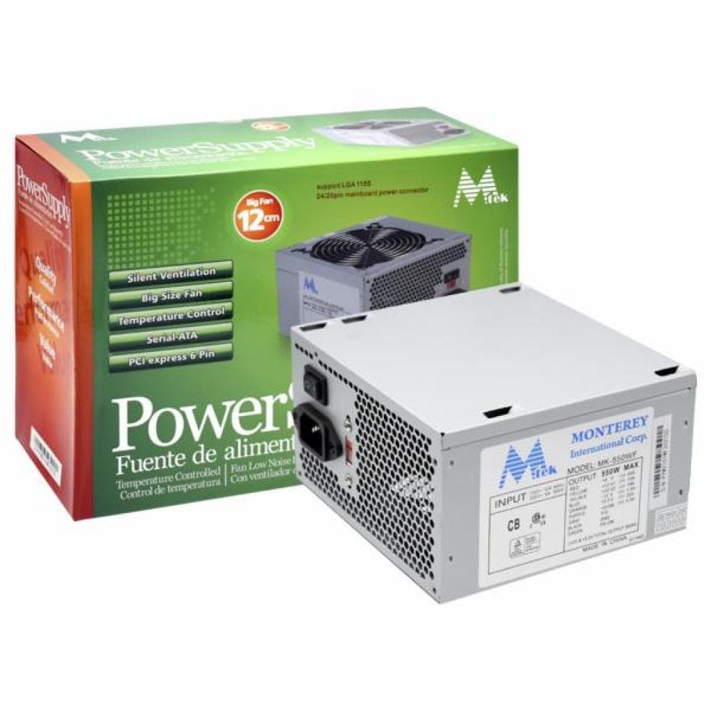 Fonte Mtek Mps550 550W
