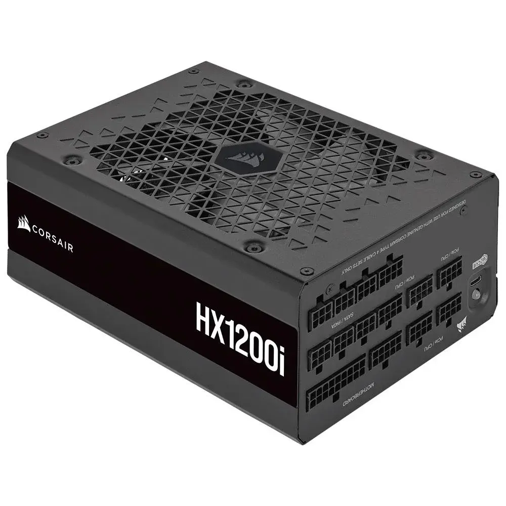 Fonte Corsair HX1200i 1200W 80 Plus Platinum Modular Preto