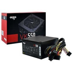 Fonte de Alimentação Aigo Vk550 550W Atx Não Modular