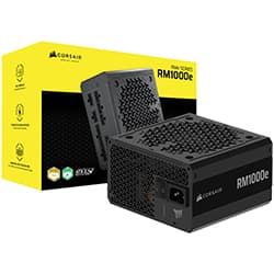 Fonte de Alimentação Corsair RM1000E 1000W ATX / Modular / Cybenetics Gold - CP-9020297-BR