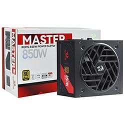 Fonte de Alimentação Redragon Gc-Ms01 Master 850W Atx Modular 80 Plus Gold