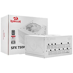 Fonte de Alimentação Redragon GC-PS015W 750W SFX / Modular / 80 Plus Platinum - Branco
