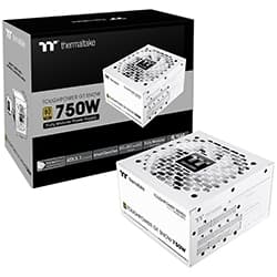 Fonte de Alimentação Thermaltake Toughpower GT Snow 750W ATX / Modular / 80 Plus Gold - PS-TPT-0750FNFAGU-W (ATX 3.1)
