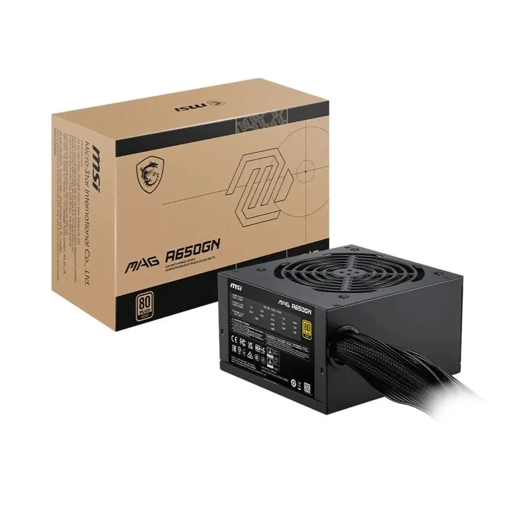 Fonte Msi A650GN 650W 80Plus Gold
