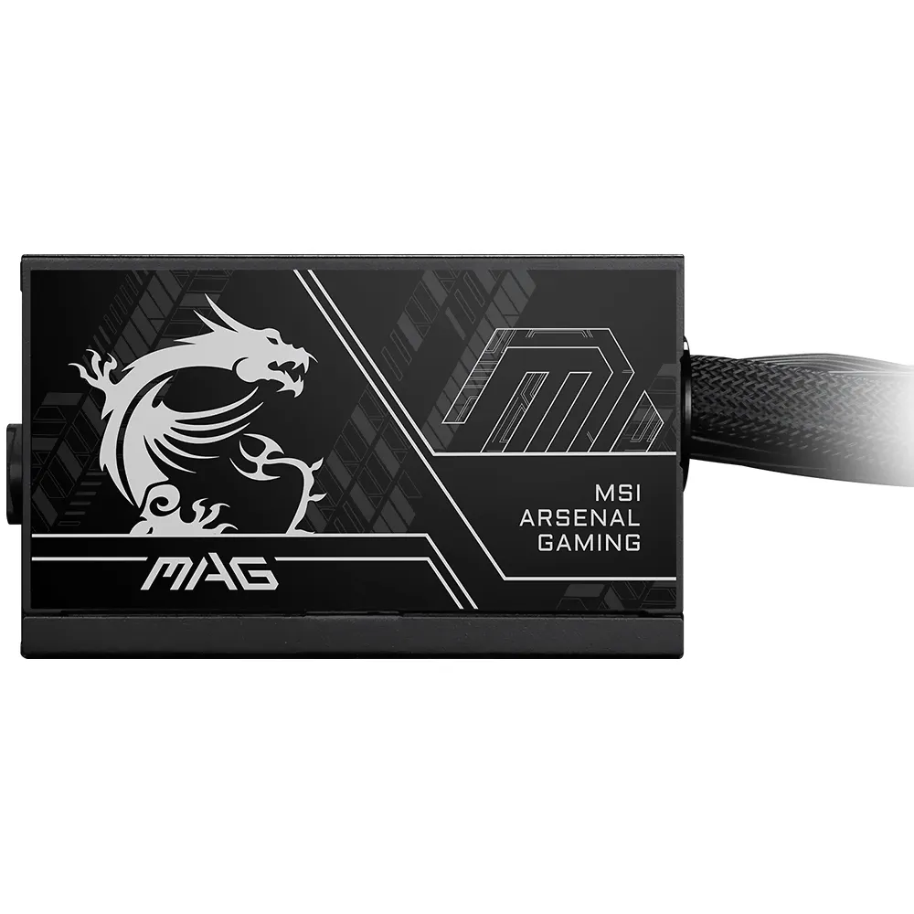 Fonte Msi Mag A500DN 500W 80 Plus - Preto