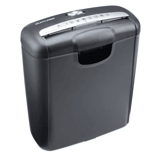 Fragmentadora Triturador de Folhas Picador de Papéis Cortador de Papel Multilaser of010 220V Preto