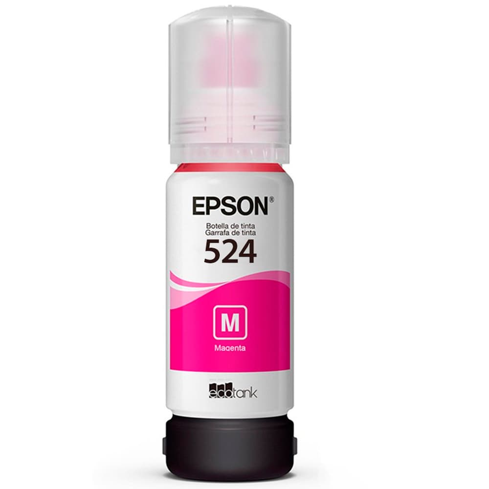 Frasco de Tinta Epson T524320-Al L6490/L15150/L15160 70ml – Magenta Ink