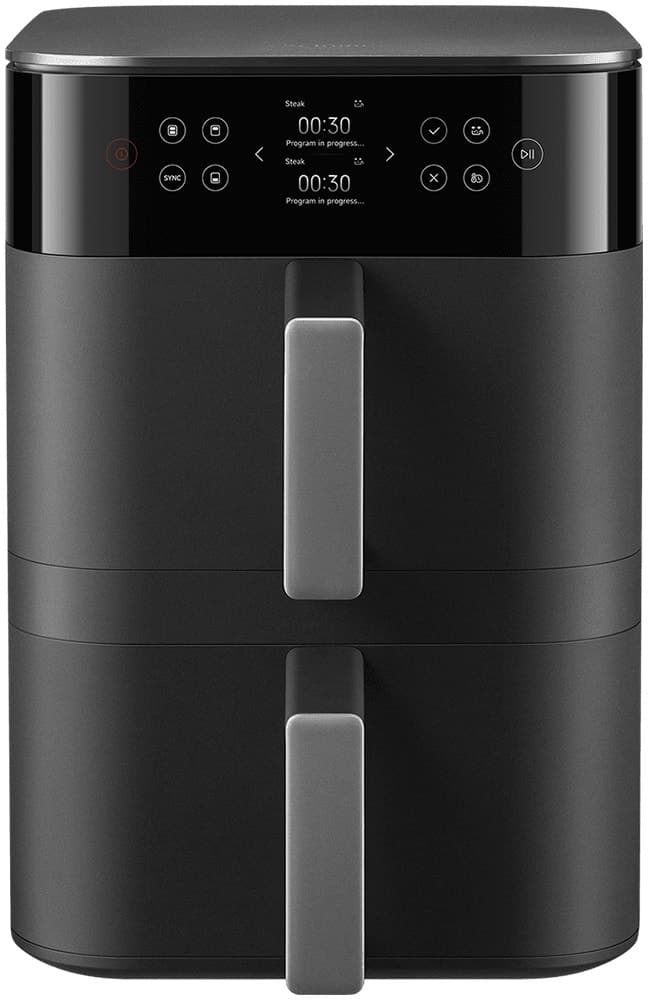 Fritadeira Elétrica Xiaomi MAF-DS1201 BHR0883EU Smart Double Stack Air Fryer 12L / 220V - Preto