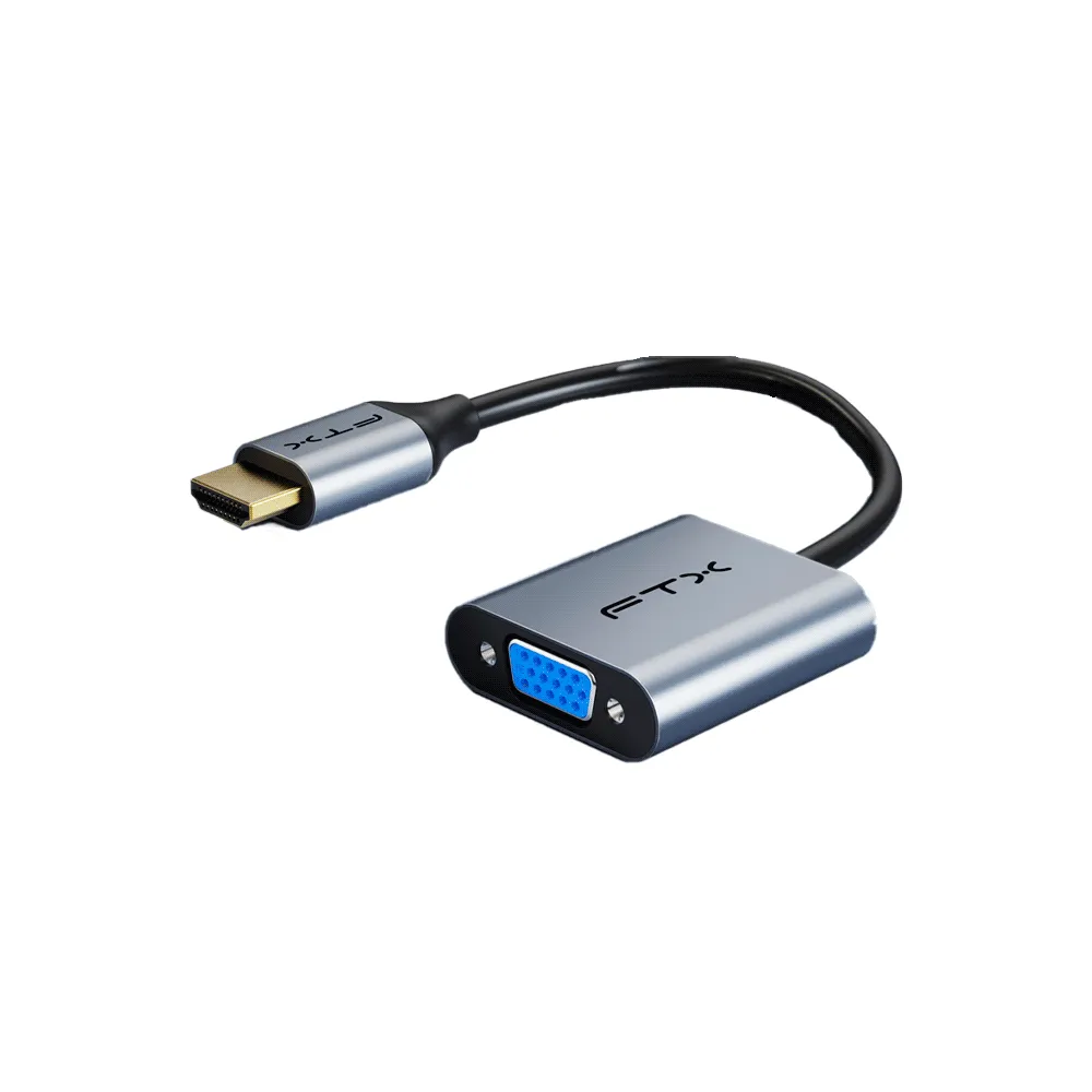 Cabo Adaptador HDMI para Vga Ftx Ftx-C160-Pu31-Hmvga1-S0.15 FHD